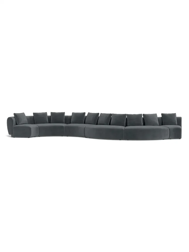 FLEXLUX Torino Großraum-Sofalandschaft 647 cm