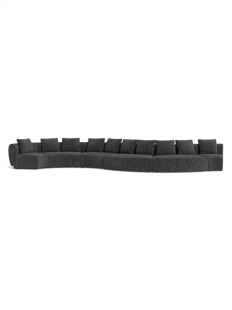 FLEXLUX Torino Großraum-Sofalandschaft 647 cm