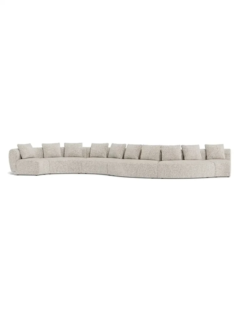 FLEXLUX Torino Großraum-Sofalandschaft 647 cm