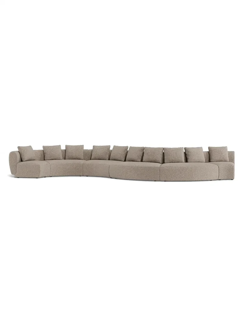 FLEXLUX Torino Großraum-Sofalandschaft 647 cm
