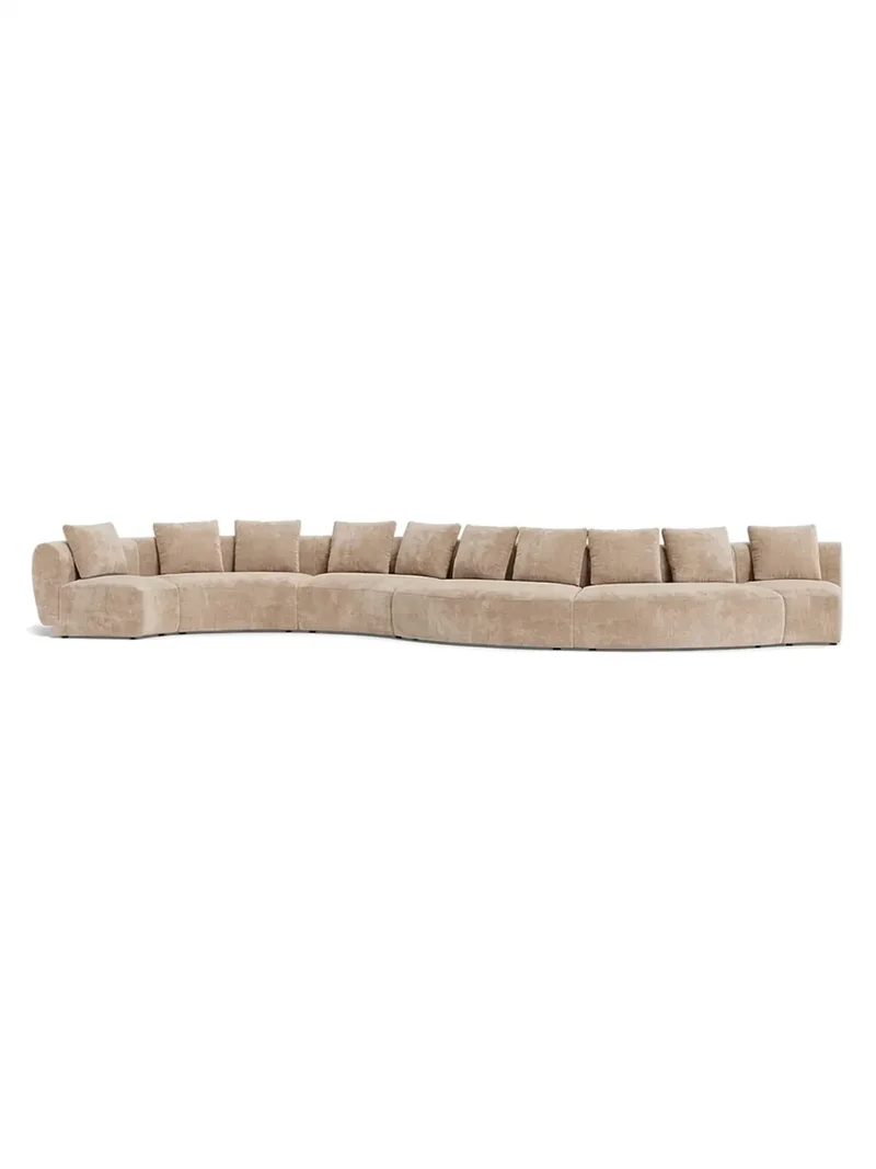 FLEXLUX Torino Großraum-Sofalandschaft 647 cm