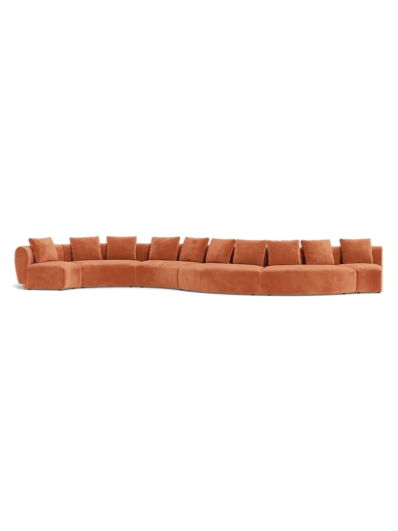 FLEXLUX Torino Großraum-Sofalandschaft 647 cm