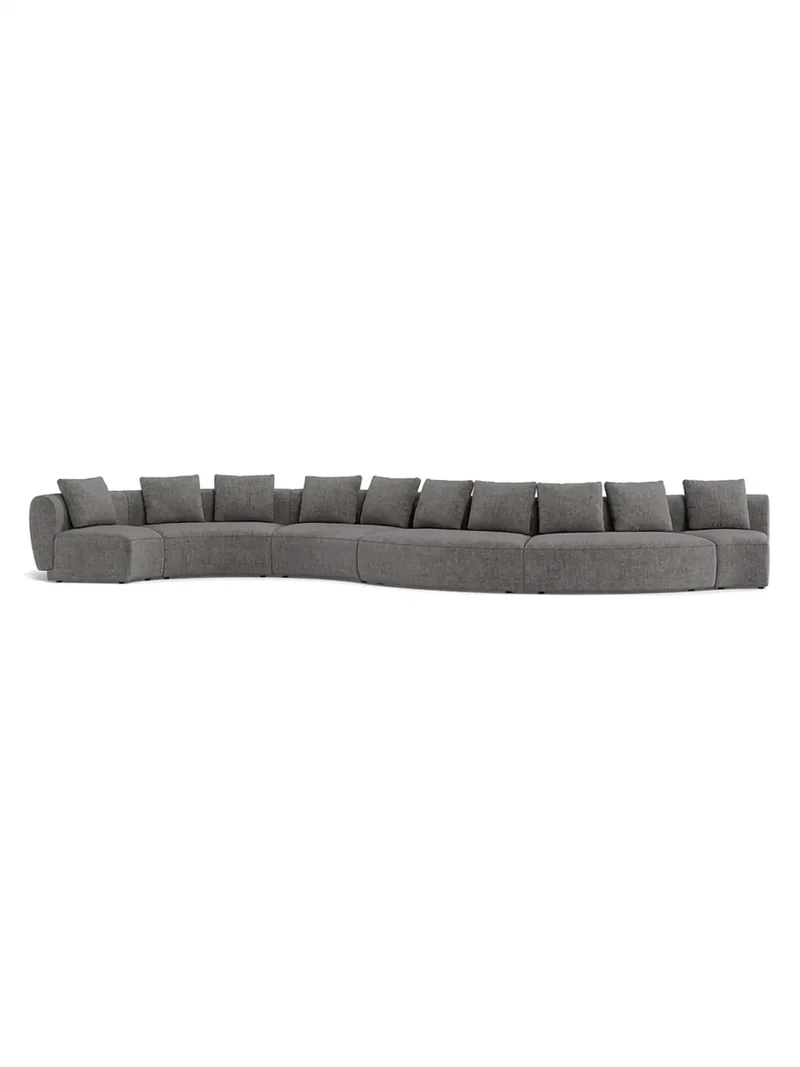 FLEXLUX Torino Großraum-Sofalandschaft 647 cm