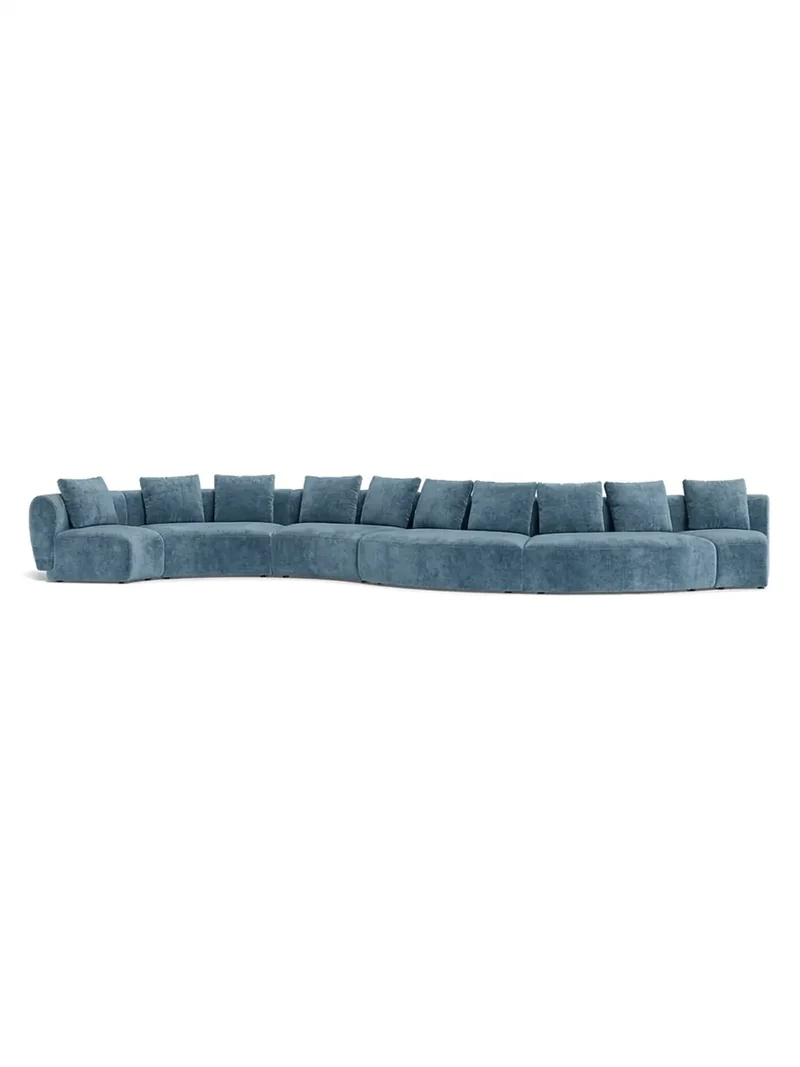 FLEXLUX Torino Großraum-Sofalandschaft 647 cm