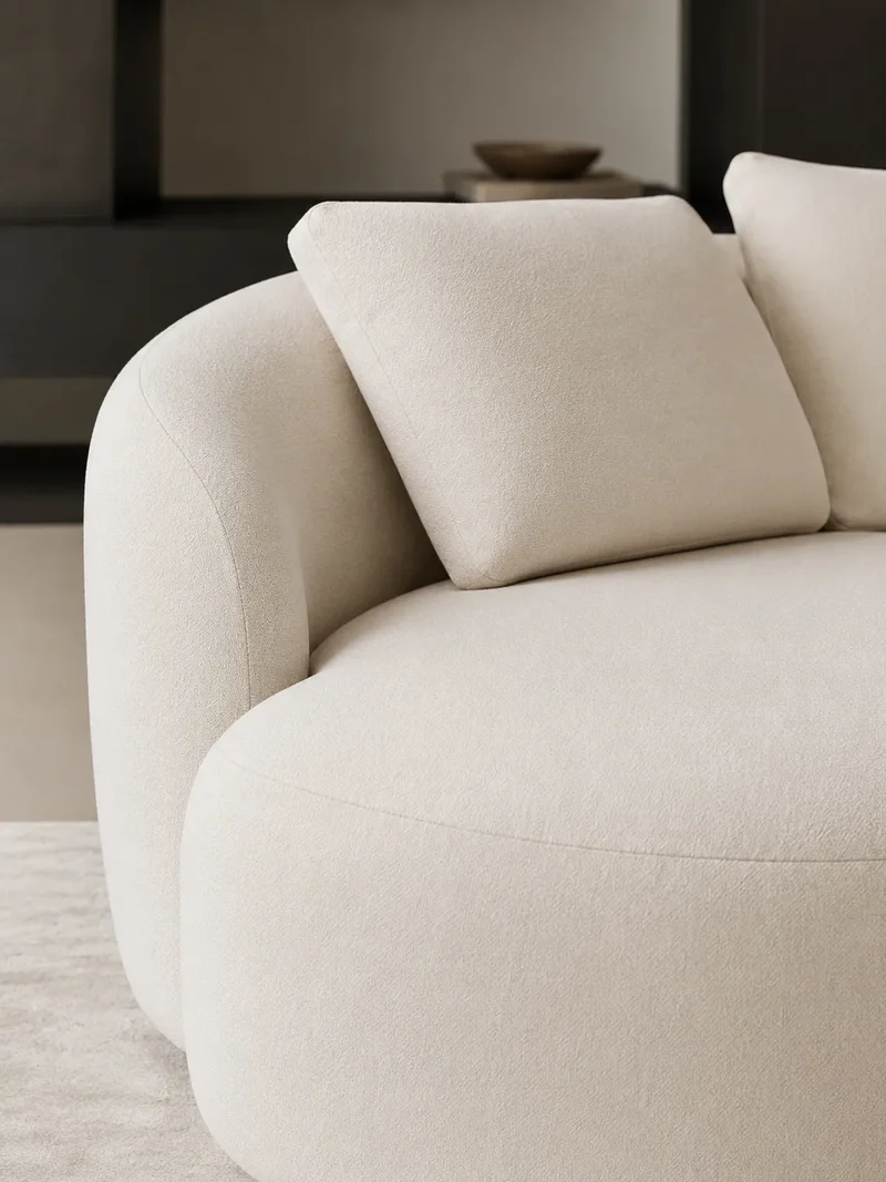FLEXLUX Torino 1,5-Sitzer mit Récamiere links