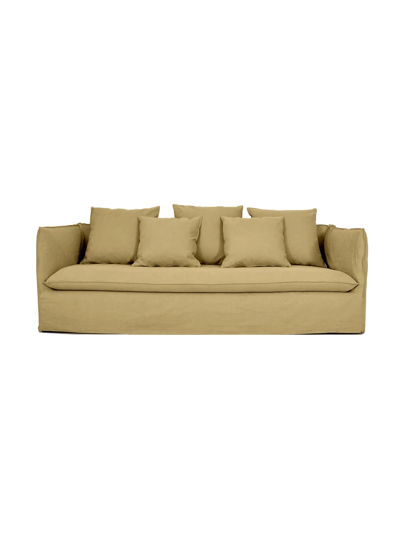 Sofa Leana – Stilvolles 4-Sitzer-Sofa mit abziehbarem Bezug