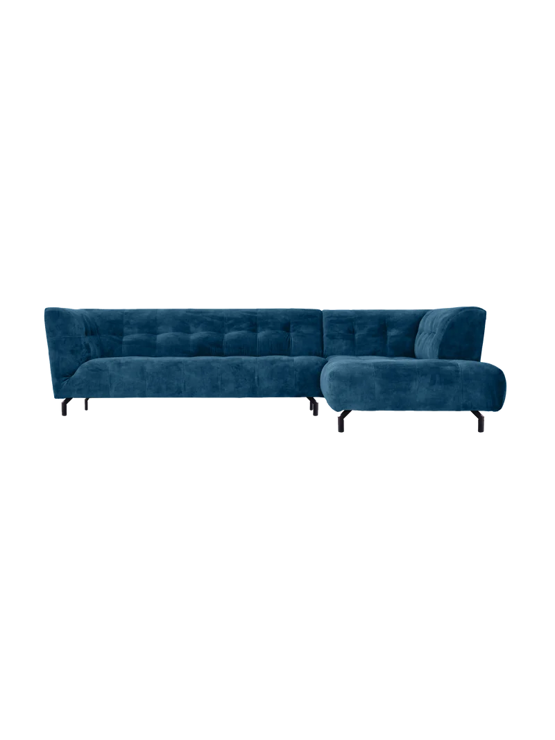 Ecksofa Easy – modernes Designsofa mit Metallfuß in vielen Farben