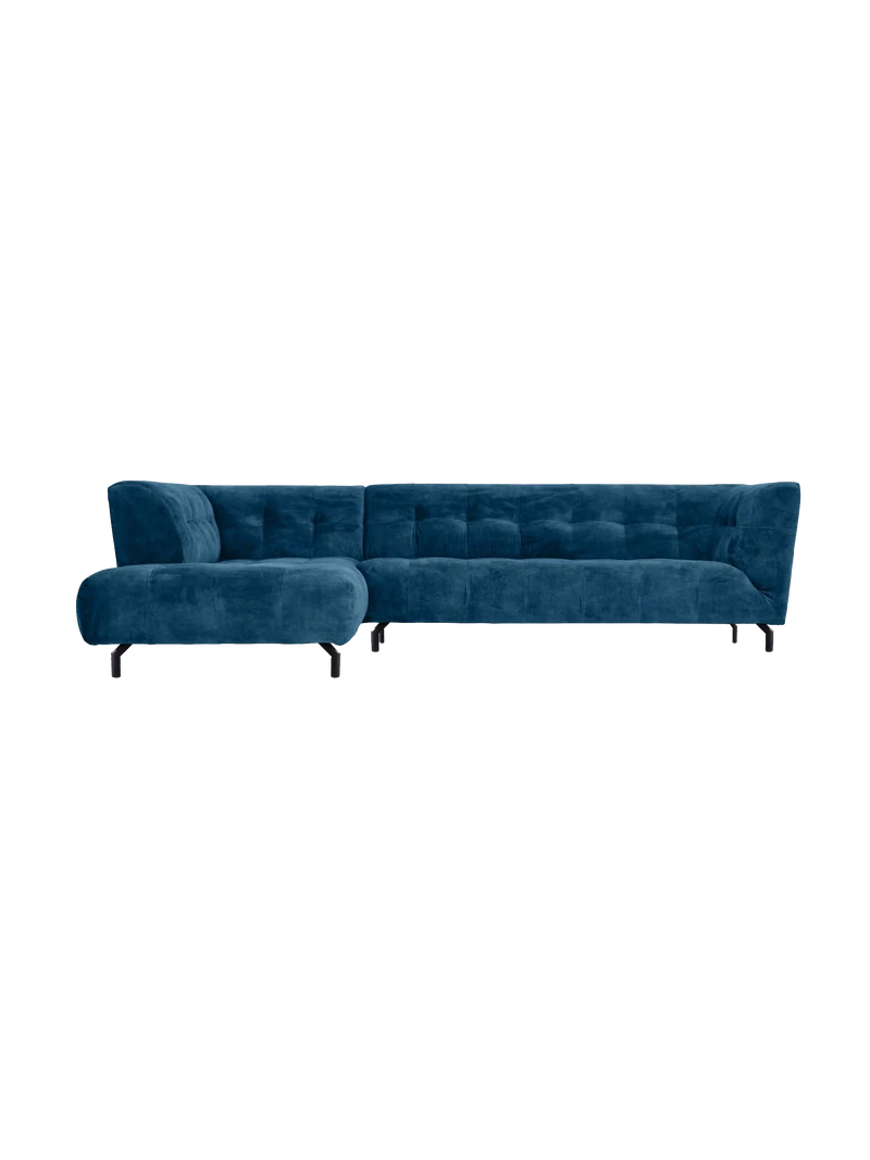 Ecksofa Easy – modernes Designsofa mit Metallfuß in vielen Farben