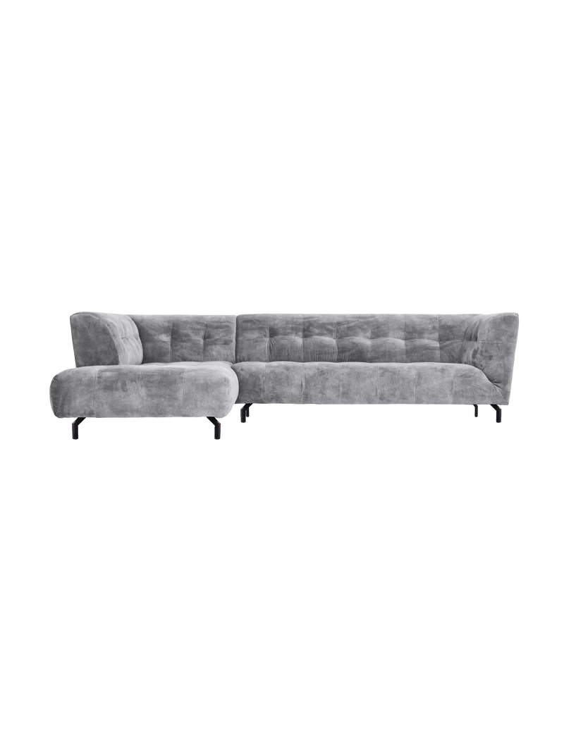 Ecksofa Easy – modernes Designsofa mit Metallfuß in vielen Farben
