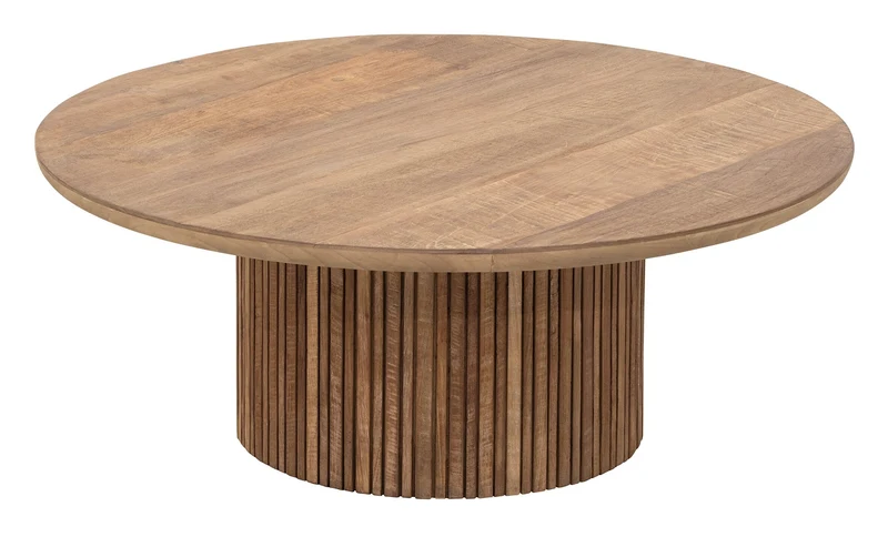 Coffeetable Mata ø90cm, Teakholz