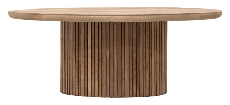 Coffeetable Mata ø90cm, Teakholz