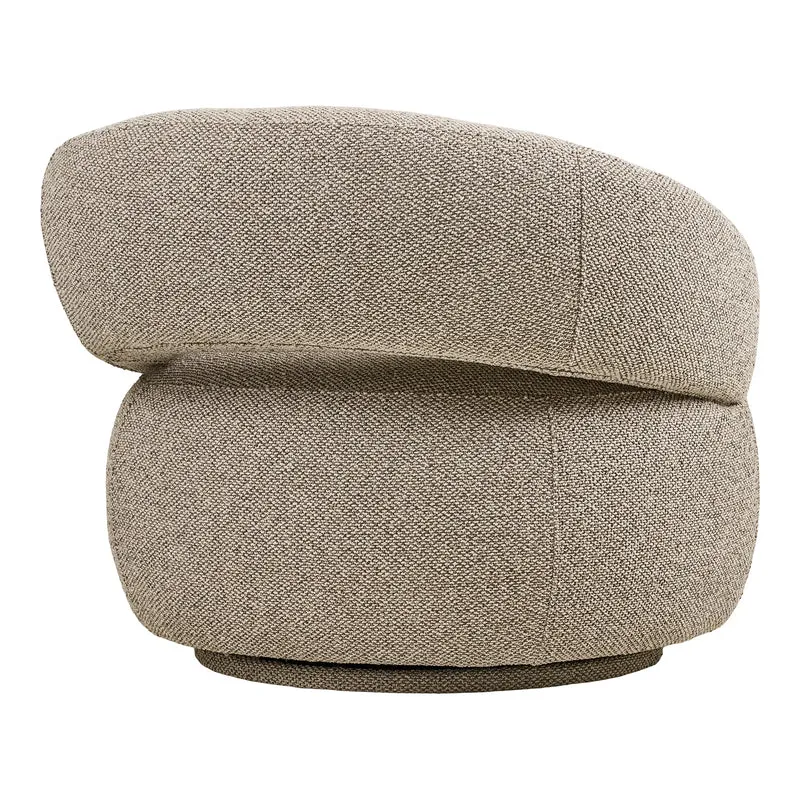 Loungesessel, dunkles beige