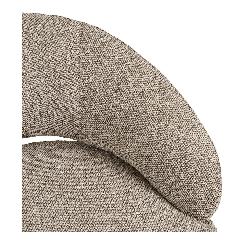 Loungesessel, dunkles beige