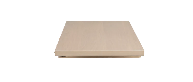 Ansteckplatte 50x100cm, Eiche hell