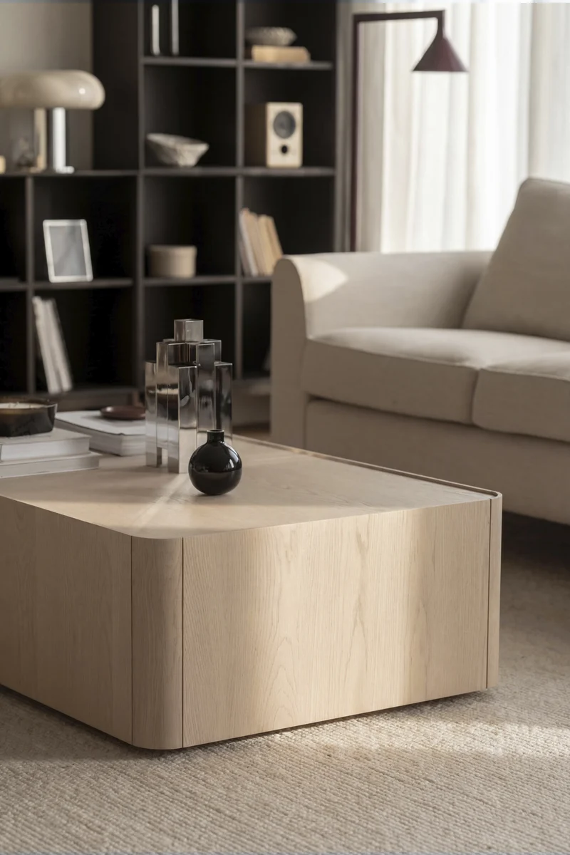 Vorbestellung | Coffeetable 130x75cm, Eiche hell
