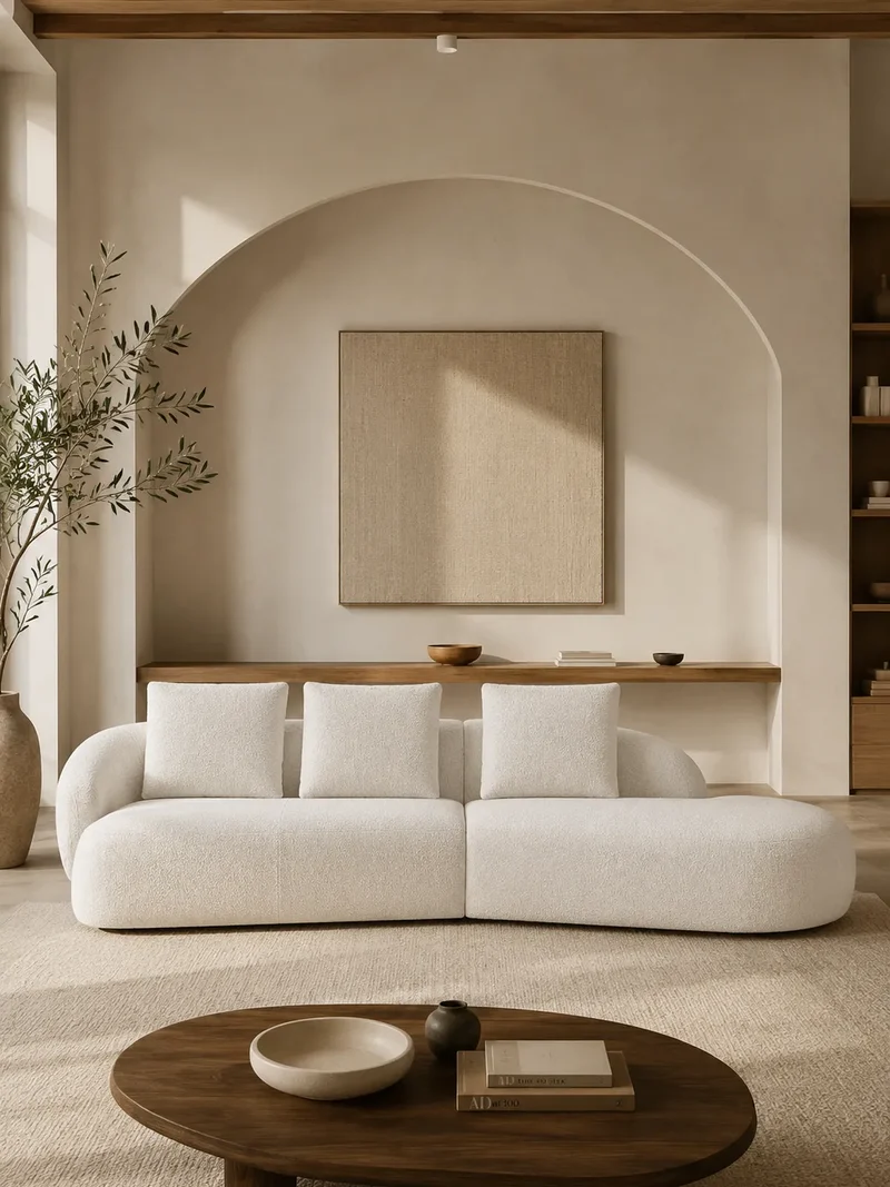 FLEXLUX Torino 2,5-Sitzer mit Récamiere breit rechts