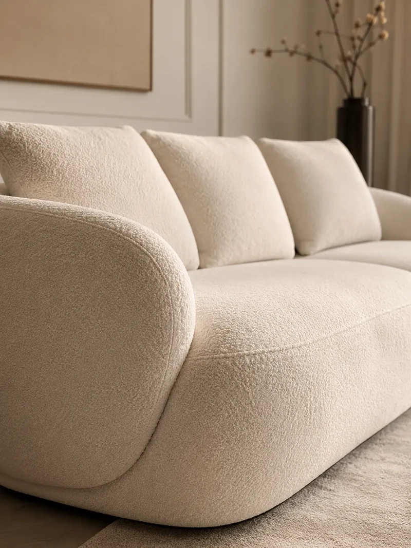 FLEXLUX Torino 2,5-Sitzer mit Récamiere breit rechts