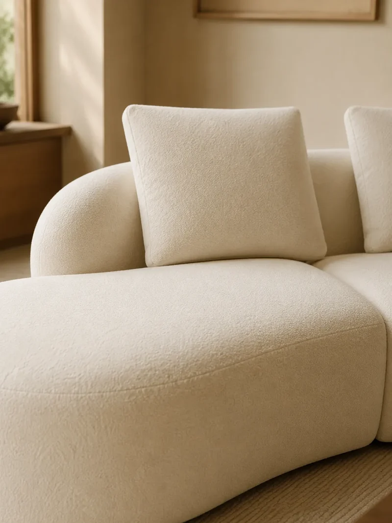 FLEXLUX Torino 2,5-Sitzer mit Récamiere breit links