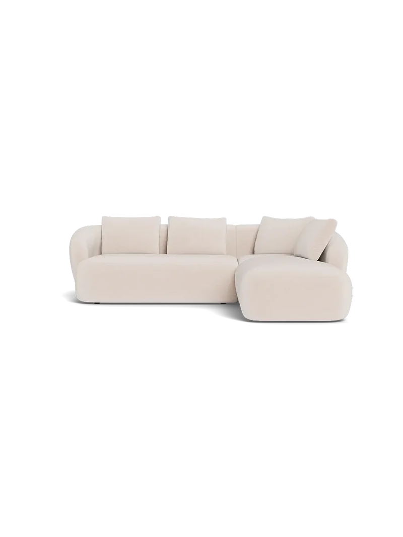 FLEXLUX Torino 2,5-Sitzer mit Open End rechts
