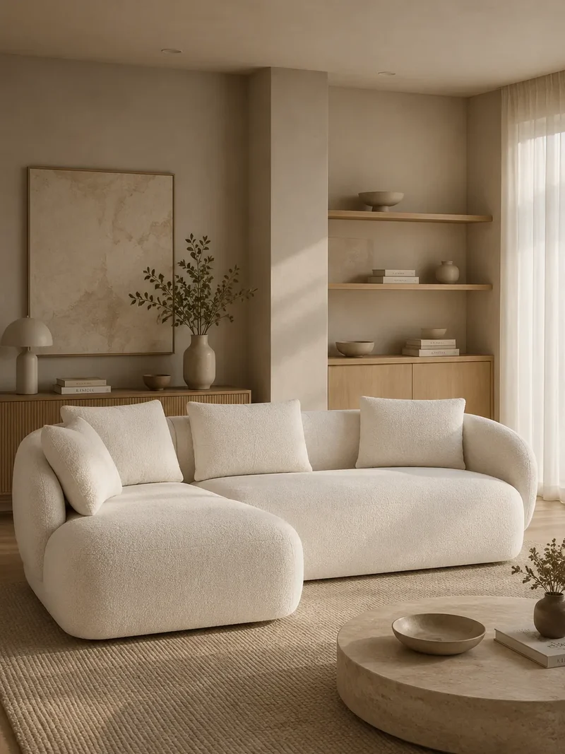 FLEXLUX Torino 2,5-Sitzer mit Open End rechts