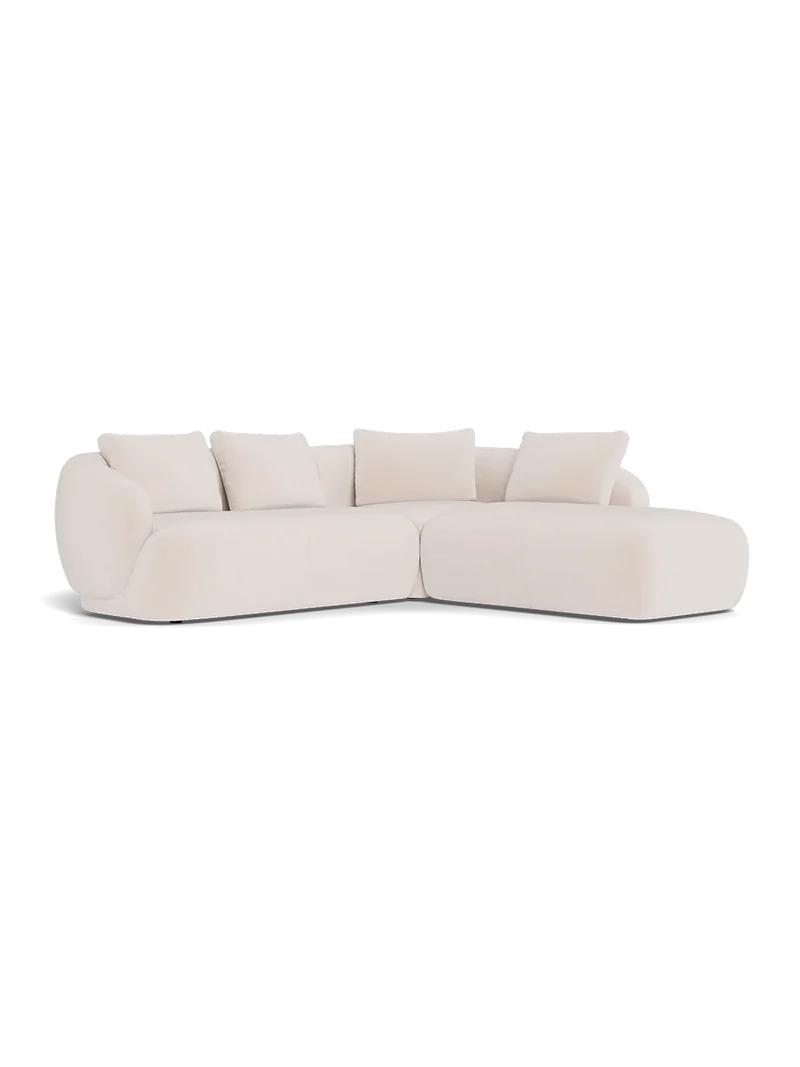 FLEXLUX Torino 2,5-Sitzer mit Open End rechts