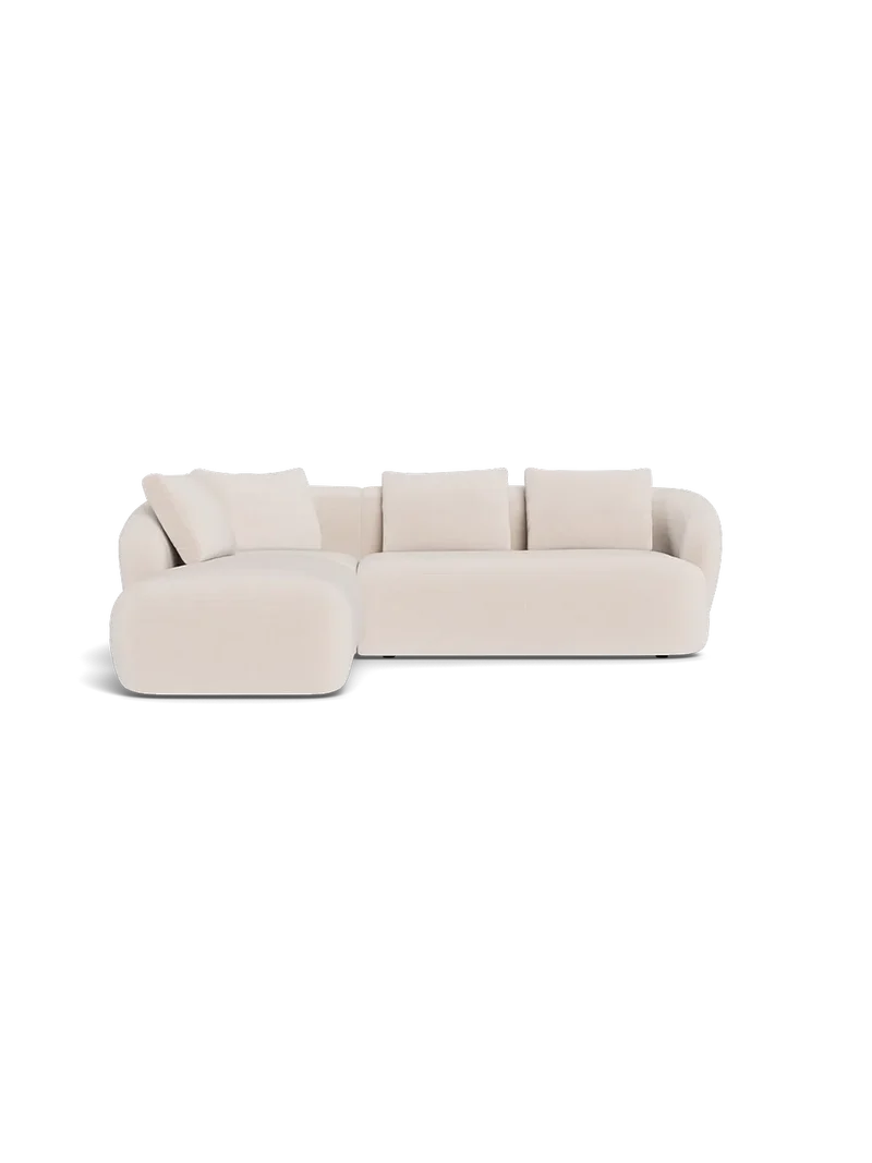 FLEXLUX Torino 2,5-Sitzer mit Open End links