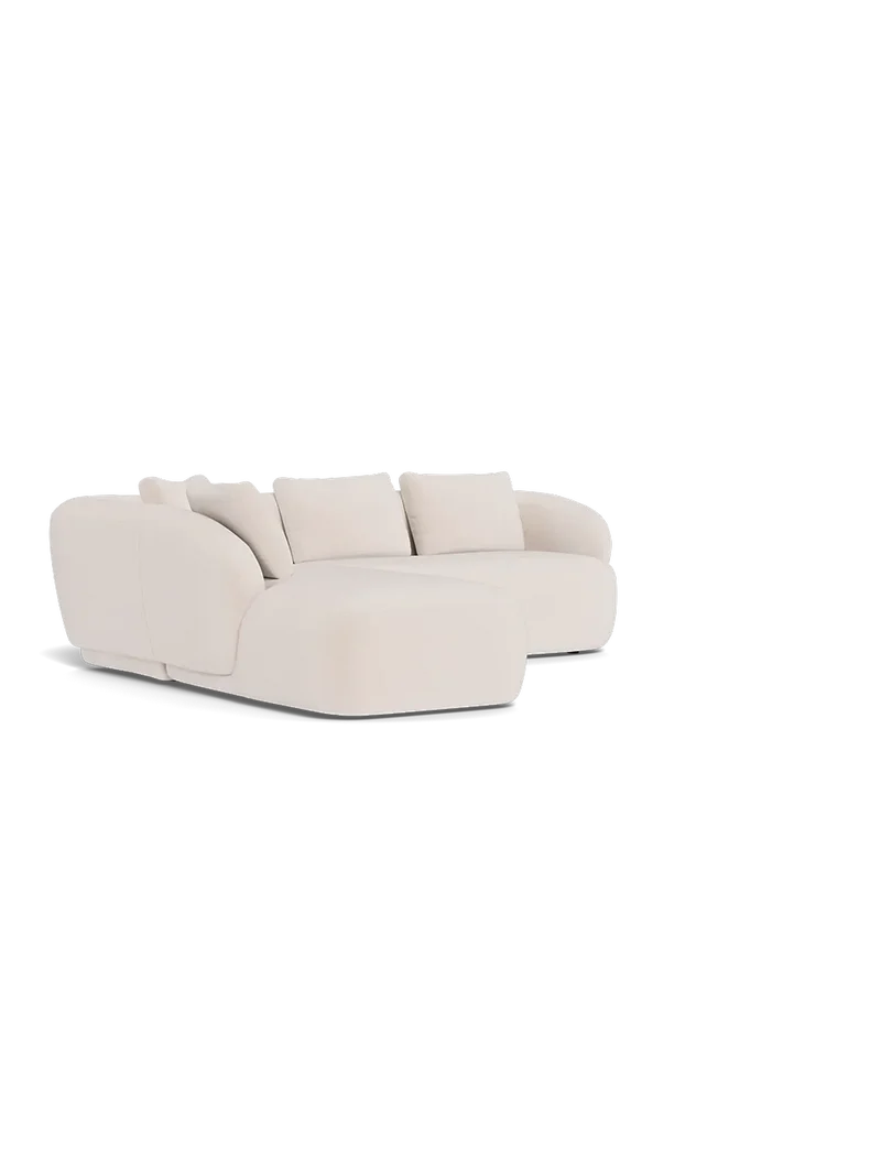 FLEXLUX Torino 2,5-Sitzer mit Open End links