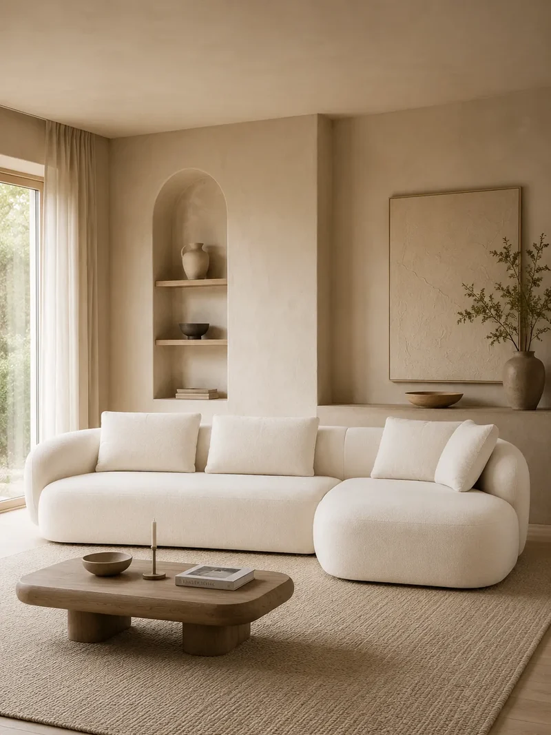 FLEXLUX Torino 3-Sitzer mit Open End rechts