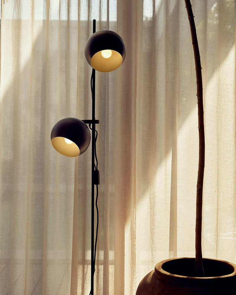 Stehleuchte Ball Double