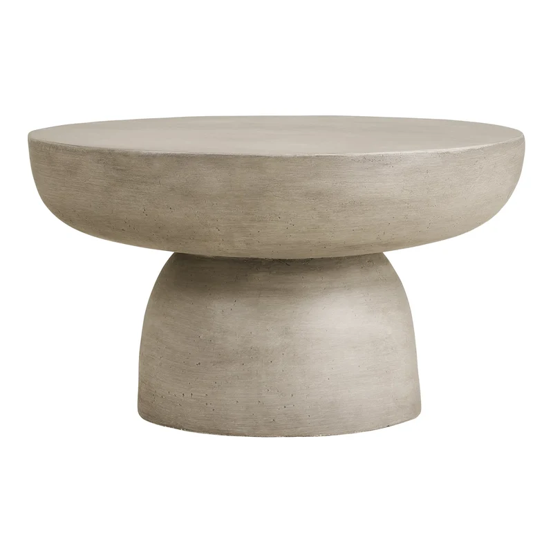 Outdoor Couchtisch ø70cm, grau