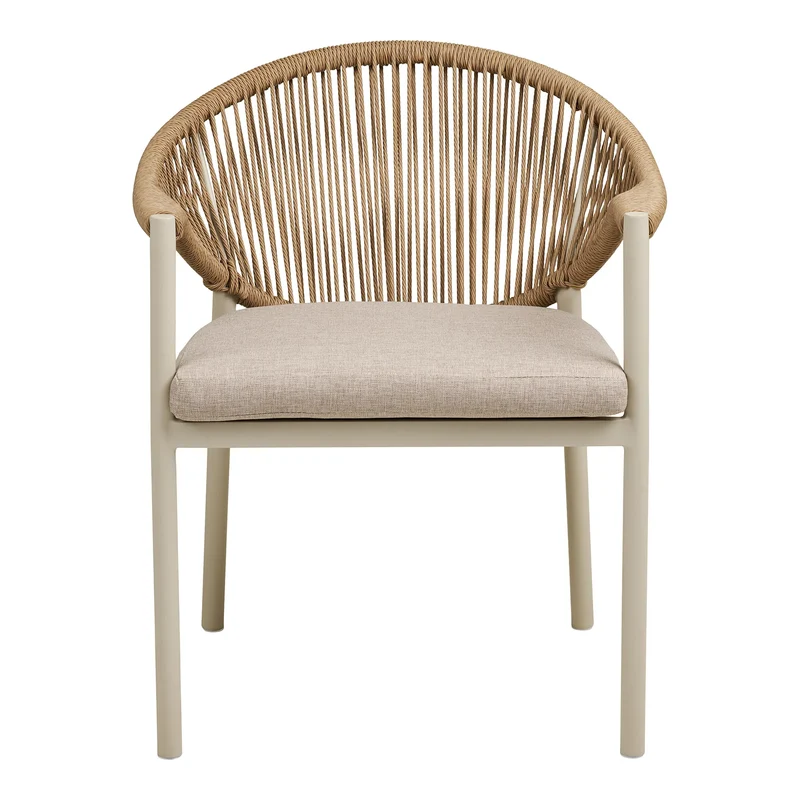 Outdoorstuhl Amari, sand/natur