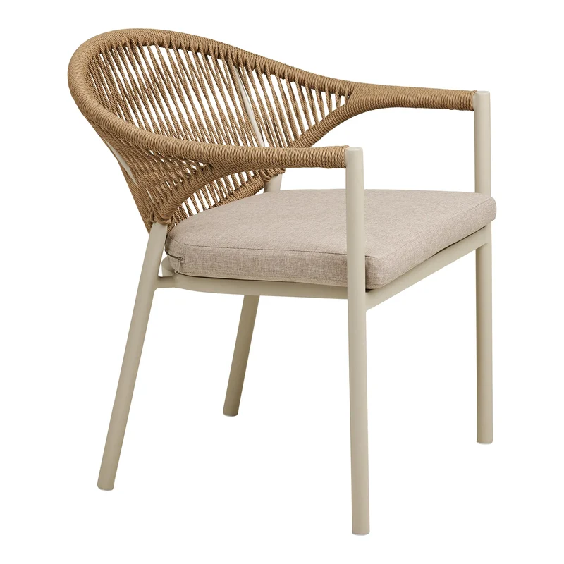 Outdoorstuhl Amari, sand/natur