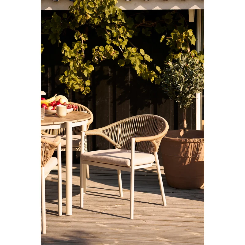 Outdoorstuhl Amari, sand/natur