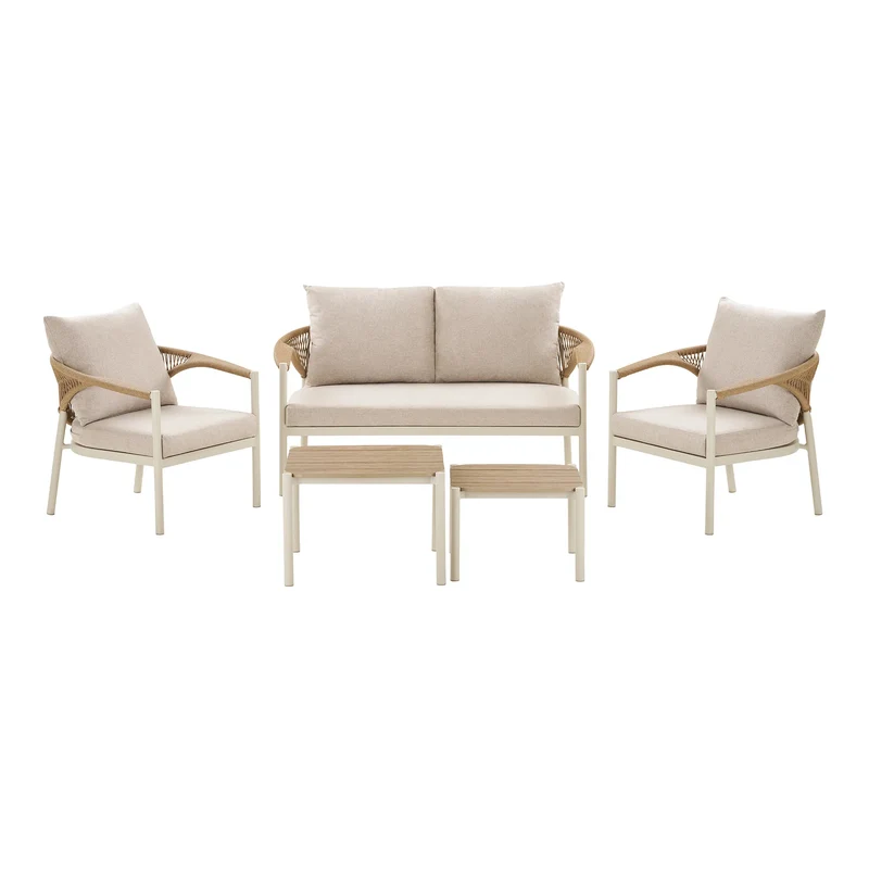 Loungeset Amari, sand/natur