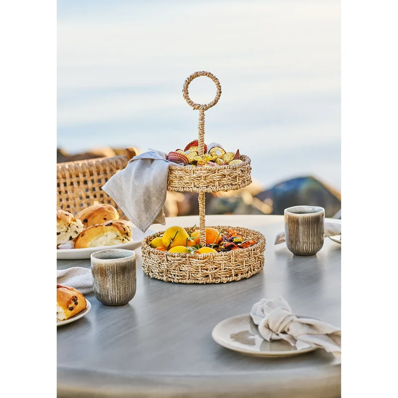 Outdoor Esstisch ø120cm, grau