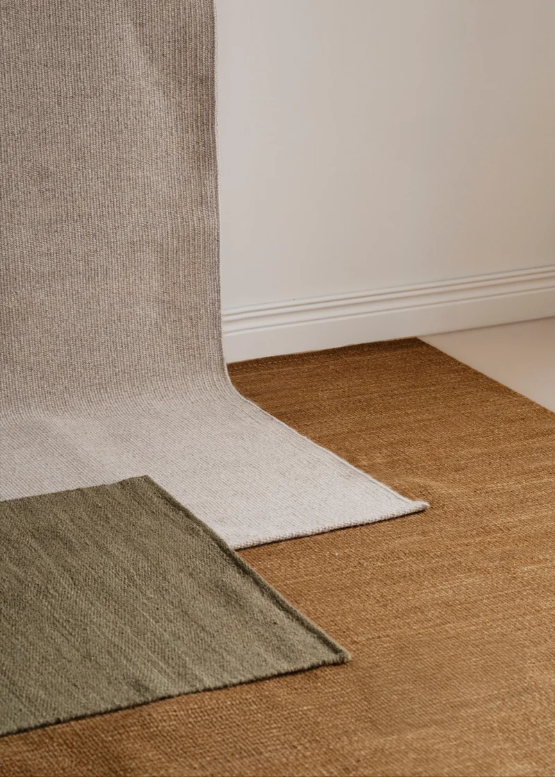Wollteppich 290x200cm, beige