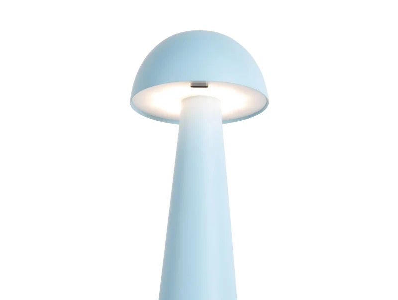 Lampe de table mini led dome -bleu