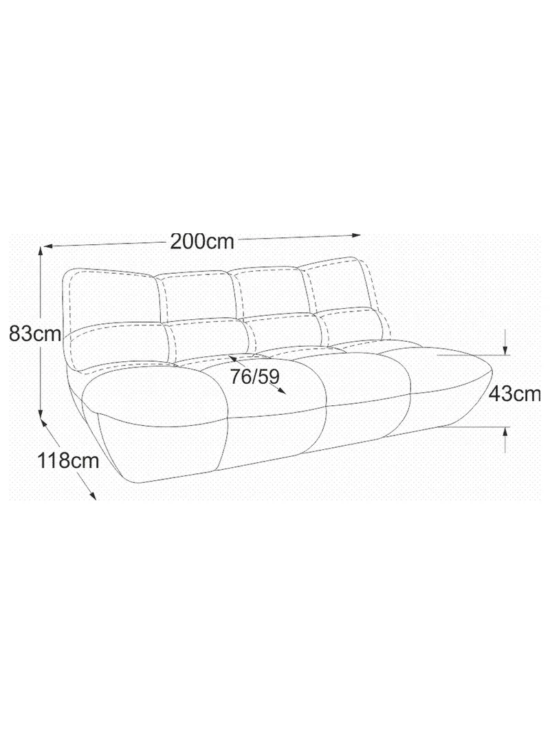 Passion Sofa | "3er-Sofa (RVM)"