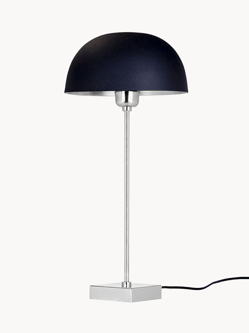 Chelsea Tischleuchte aus Edelstahl – Varianten Nickel & Gold, 54 cm Höhe
