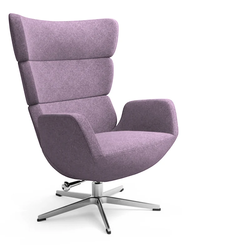 Stoffsessel | "Tommy" in Metlon Viola