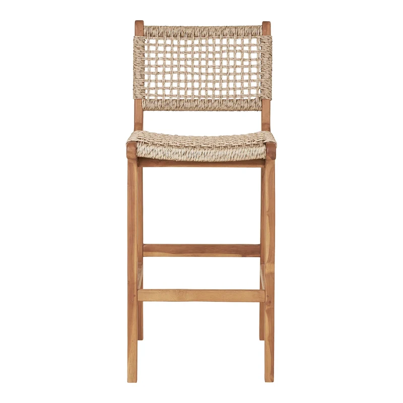 Rattan Barstuhl, naturfarben