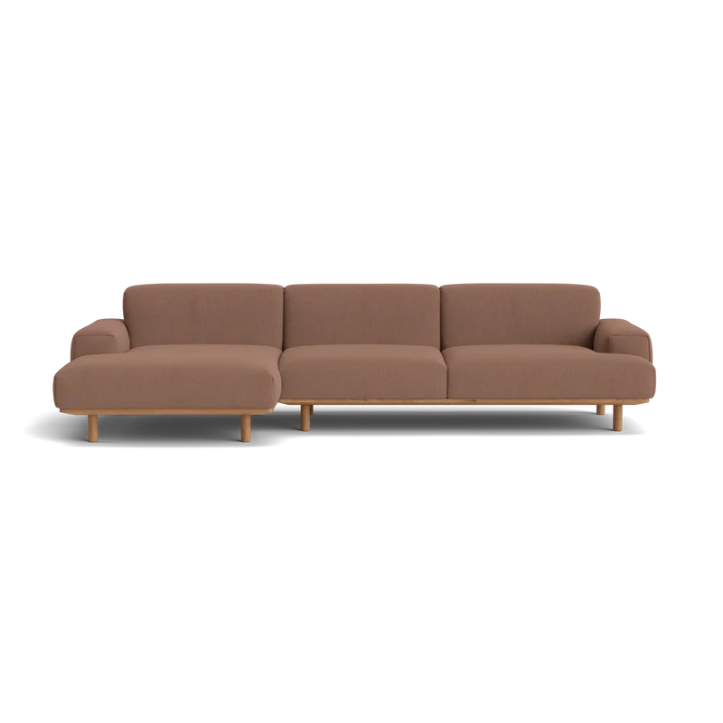 Reason 2-Sitzer mit Chaiselongue