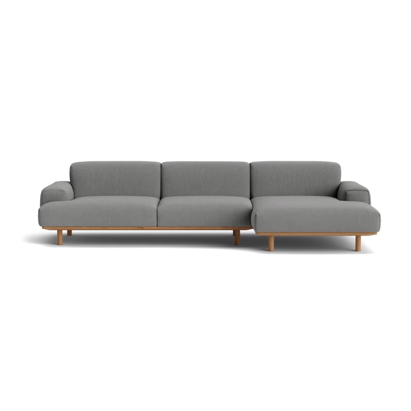 Reason 2-Sitzer mit Chaiselongue