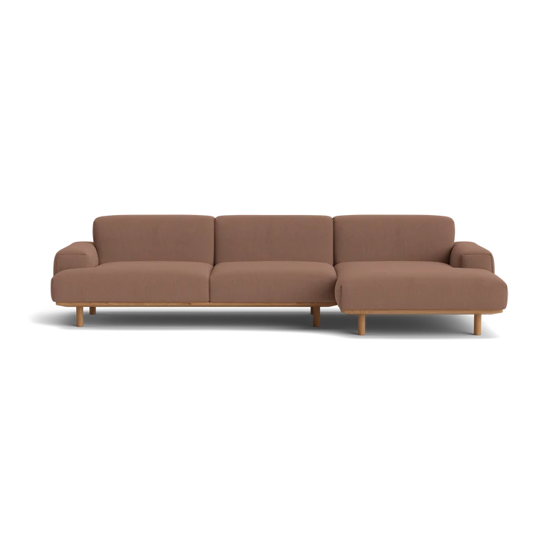 Reason 2-Sitzer mit Chaiselongue