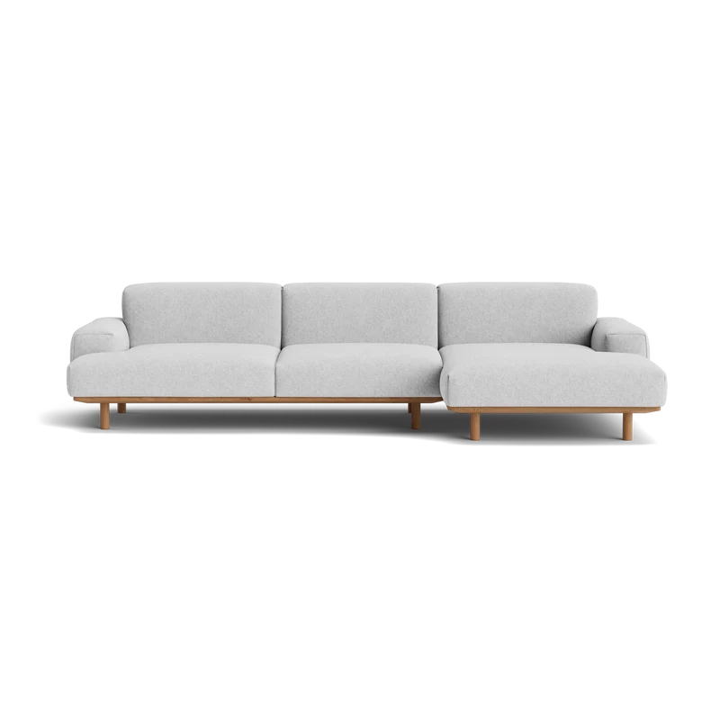 Reason 2-Sitzer mit Chaiselongue