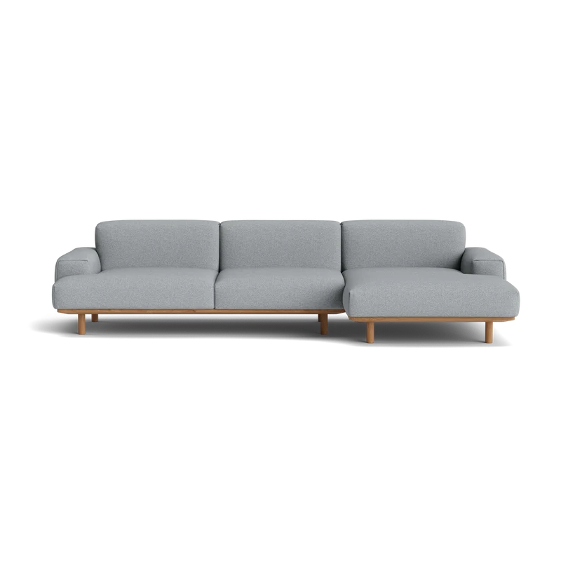 Reason 2-Sitzer mit Chaiselongue
