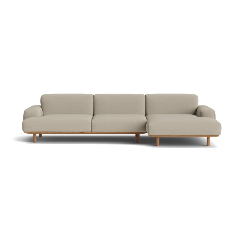 Reason 2-Sitzer mit Chaiselongue