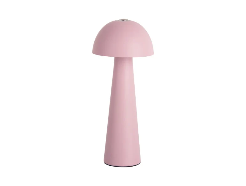 Lampe de table mini led dome -rose
