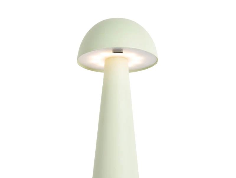 Lampe de table mini led dome vert