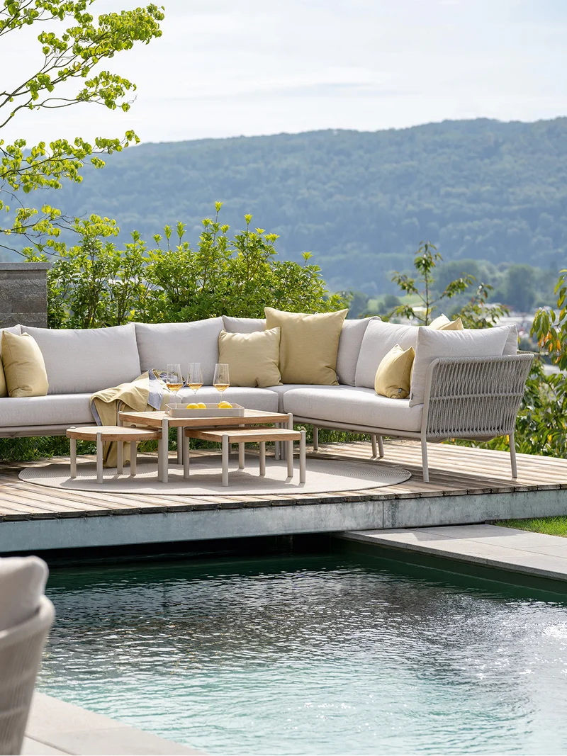 Mittelelement Romy Lounge Aluminium
